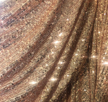 Load image into Gallery viewer, V-neck Balloon Sleeved Sequin Top