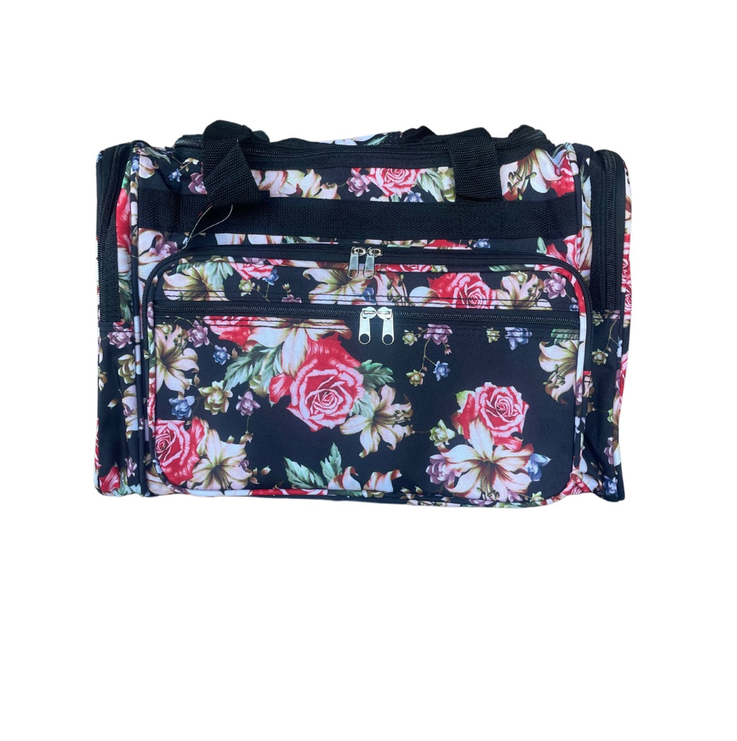 Floral Duffle Bag