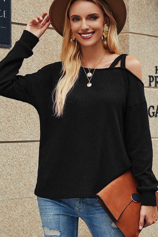 Off The Shoulder Tunic Top