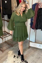 Load image into Gallery viewer, Hunter Green Dress
