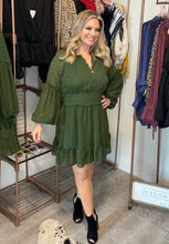 Load image into Gallery viewer, Hunter Green Dress
